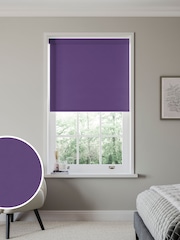 Plum Purple Glow Made to Measure Blackout Roller Blind - Image 1 of 6