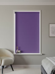 Plum Purple Glow Made to Measure Blackout Roller Blind - Image 2 of 6