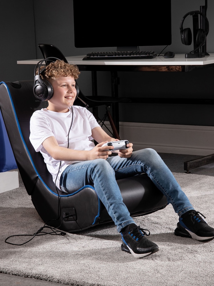 Daewoo Black Gaming Chair with 2 Speakers - Image 2 of 4