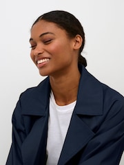 Kaffe Elise Double-Breasted Trench Coat - Image 5 of 7