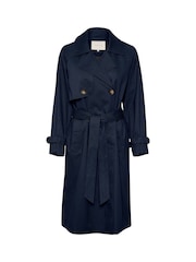 Kaffe Elise Double-Breasted Trench Coat - Image 6 of 7