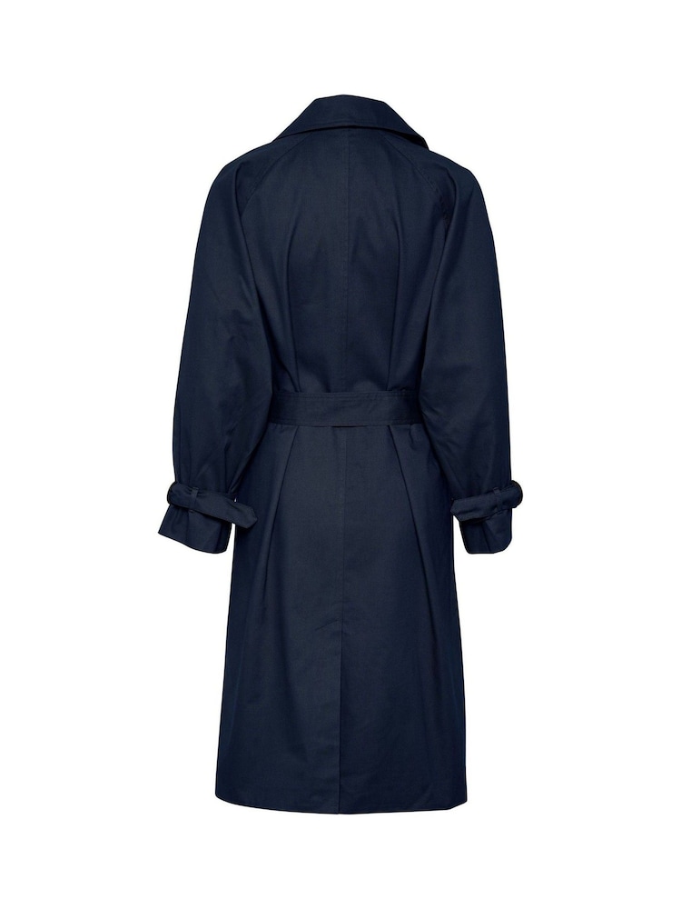 Kaffe Elise Double-Breasted Trench Coat - Image 7 of 7