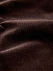 Chocolate Brown Velvet Bootcut Jeans - Image 3 of 3