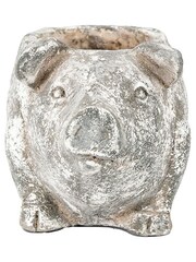 Gallery Home White Small Pig Planter - Image 12 of 13