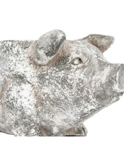 Gallery Home White Small Pig Planter - Image 13 of 13