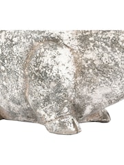 Gallery Home White Small Pig Planter - Image 9 of 13