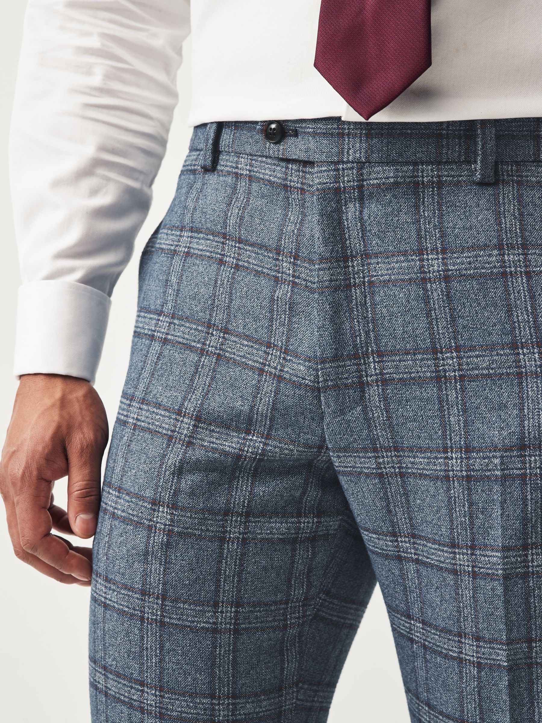 ANATOMICA(アナトミカ) / TRIM FIT III UK CHECK/スラックス