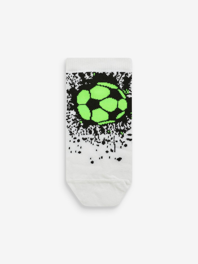 Bright Football Cotton Rich Socks 7 Pack - Image 2 of 8