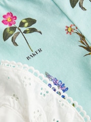 Baker by Ted Baker Broderie T-Shirt And Leggings Set - Image 5 of 6