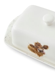 Royal Worcester Wrendale Covered Butter Dish - Image 6 of 6