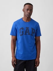 Gap Vivid Blue Everyday Soft Logo T-Shirt - Image 1 of 5