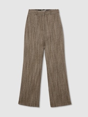 Atelier Wool-Blend Textured Wide-Leg Trousers - Image 2 of 10