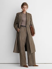 Atelier Wool-Blend Textured Wide-Leg Trousers - Image 4 of 10