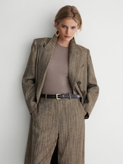 Atelier Wool-Blend Textured Wide-Leg Trousers - Image 5 of 10