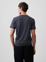 Gap Dark Grey Everyday Soft Logo T-Shirt - Image 2 of 4