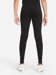 Schwarz - Nike Favourite Leggings mit Logo-Grafik - Bild 2 von 4