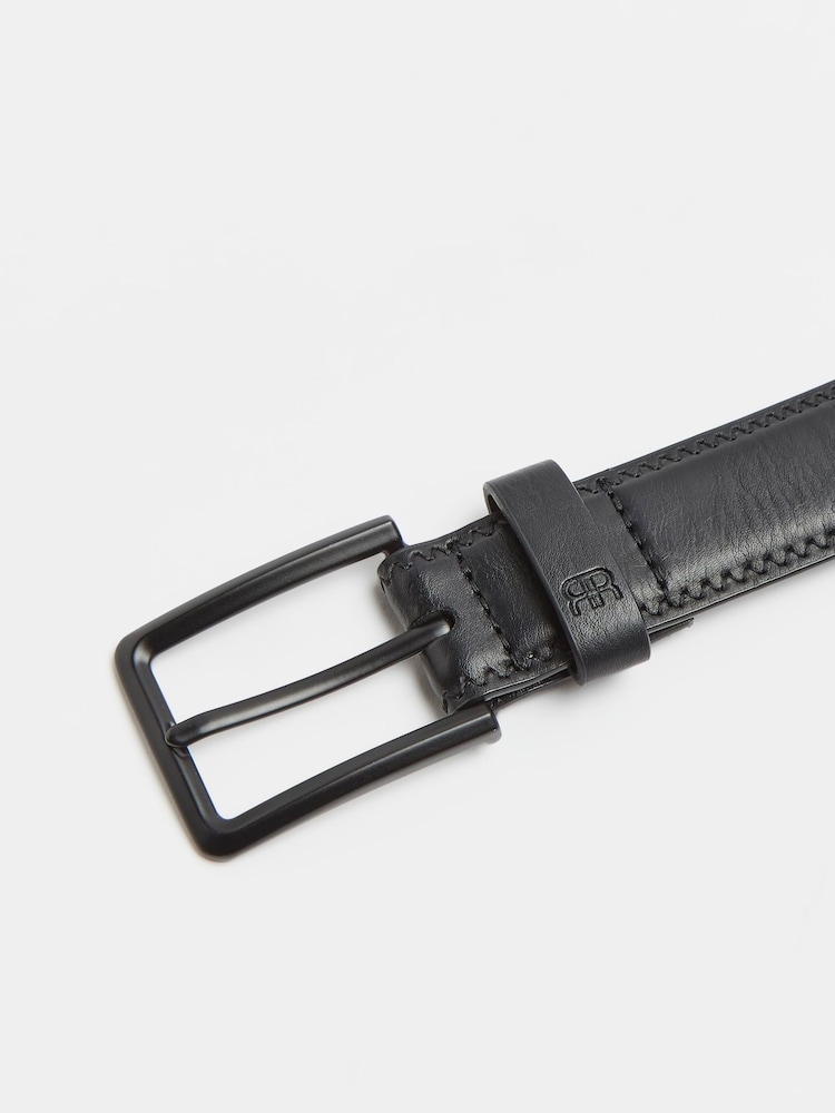 River Island Black Buckle Belt - Image 2 of 2