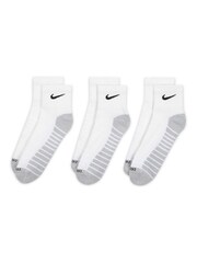 Nike White Cushioned Crew Socks 3 Pack - Image 2 of 4