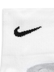 Nike White Cushioned Crew Socks 3 Pack - Image 4 of 4