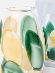 Oliver Bonas Green Kai Spot Oval Glass Vase - Image 4 of 5