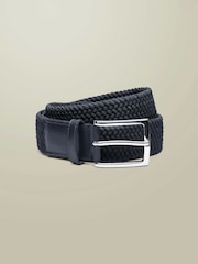 Charles Tyrwhitt Blue Stretch Casual Belt - Image 1 of 2