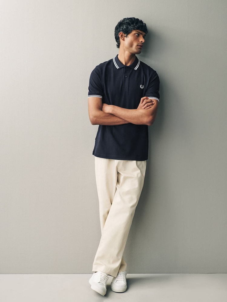 Fred Perry Twin Tipped Polo Shirt - Image 2 of 4