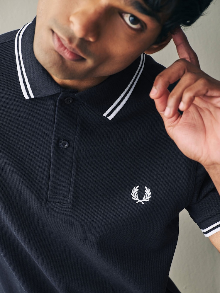 Fred Perry Twin Tipped Polo Shirt - Image 4 of 4