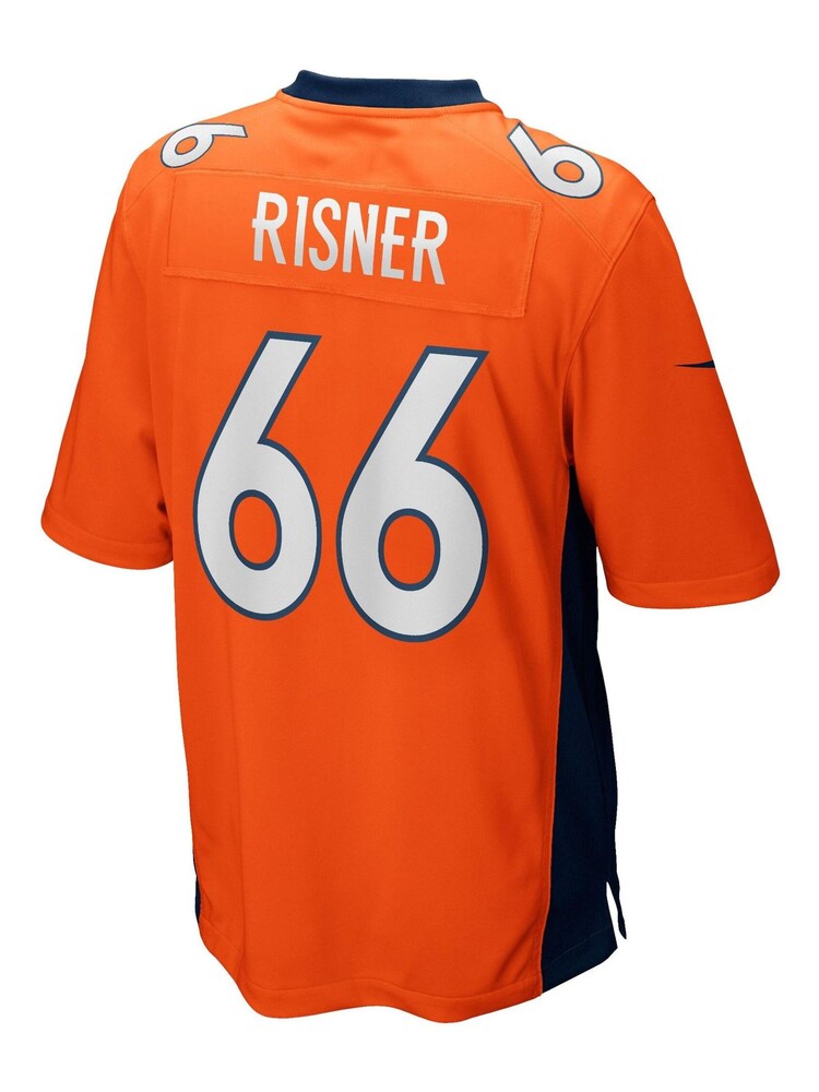 Nike Orange NFL Denver Broncos Home Game Jersey - Dalton Risner - Image 3 of 3 Nike Orange NFL Denver Broncos Home Game Jersey - Dalton Risner - Image 3 of 3