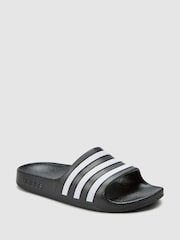 Negro - Chanclas juveniles Adilette de Adidas - Imagen 1 de 5