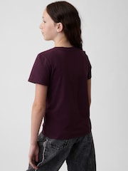 Gap Plum NYC Logo Graphic Short Sleeve T-Shirt (4-13yrs) - Image 2 of 4