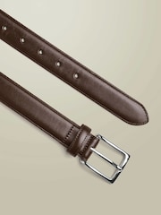 Charles Tyrwhitt Dark Brown Leather Formal Belt - Image 2 of 2