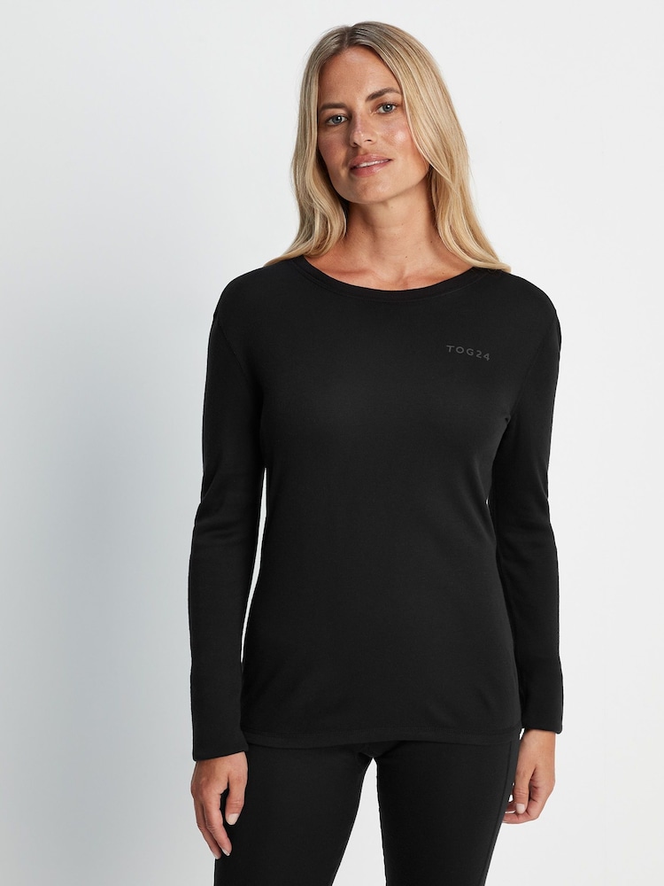 Tog 24 Black Meru Crew Neck Baselayer - Image 1 of 8