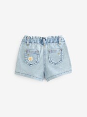Denim Sunflower Crochet Shorts (3mths-7yrs) - Image 6 of 7