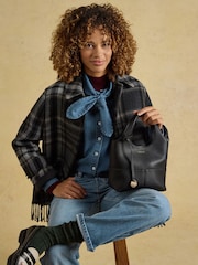 Joules Crossbody Black Tophandle Tote Bag - Image 2 of 8