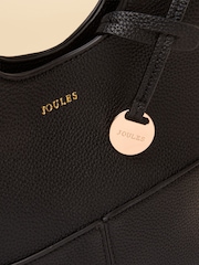 Joules Crossbody Black Tophandle Tote Bag - Image 8 of 8