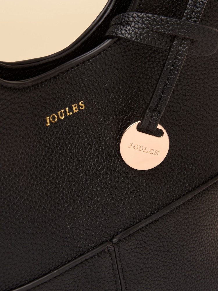 Joules Crossbody Black Tophandle Tote Bag - Image 8 of 8 Joules Crossbody Black Tophandle Tote Bag - Image 8 of 8