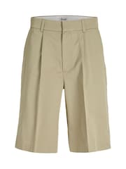 JACK & JONES Natural Longer Length Chino Shorts - Image 9 of 10