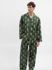 Grön nötknäppare - Cyberjammies Mönstrad Pyjamas Set - Bild 2 av 3