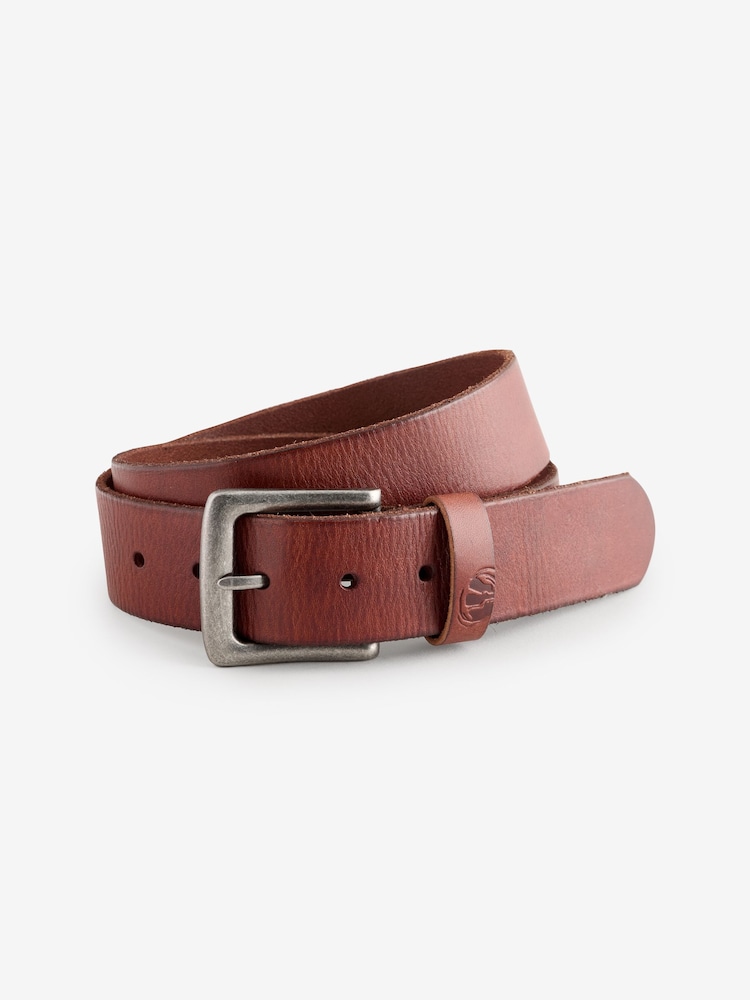 FatFace Tan Brown Italian Leather Belt - Image 1 of 1