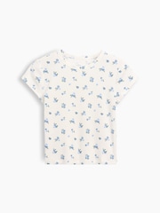 Gap Rib Kortärmad T-shirt (4-13år) - Bild 3 av 4