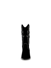 Steve Madden Walkover Boot Black Suede - Image 3 of 7