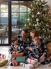 Cyberjammies Black Check Pyjamas Set - Image 1 of 3