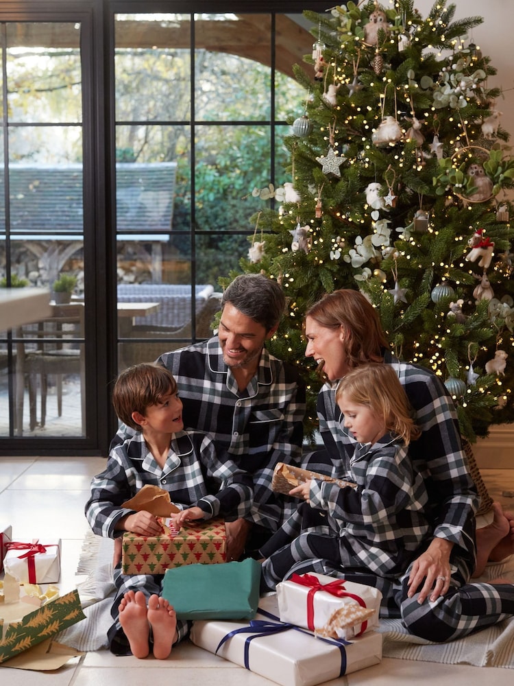 Cyberjammies Black Check Pyjamas Set - Image 1 of 3
