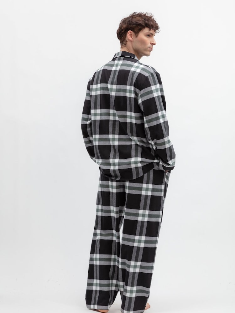 Cyberjammies Black Check Pyjamas Set - Image 3 of 3
