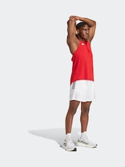 adidas Red Adizero Essentials Running Tank Top - Image 13 of 16