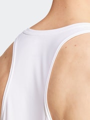 Blanco - adidas Adizero Essentials Running Tank Top - Imagen 12 de 16