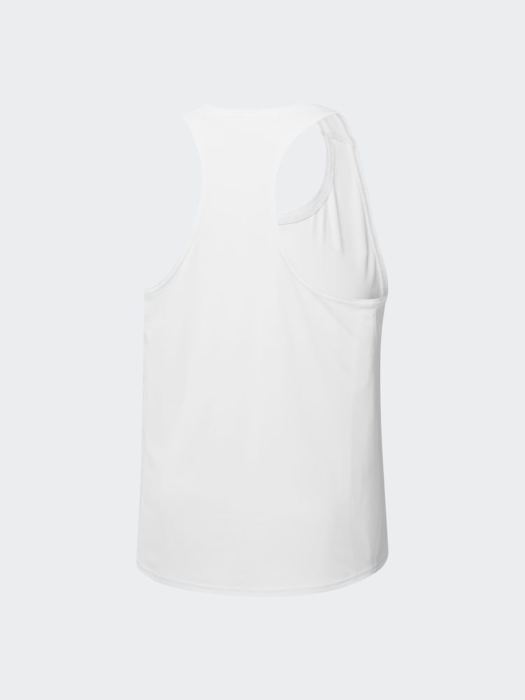 Blanco - adidas Adizero Essentials Running Tank Top - Imagen 2 de 16