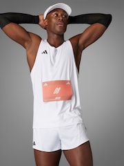 Blanco - adidas Adizero Essentials Running Tank Top - Imagen 7 de 16