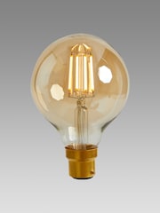 4W LED BC Retro Globe Dimmable Light Bulb - Image 1 of 2