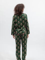 Grön nötknäppare - Cyberjammies Mönstrad Pyjamas Set - Bild 3 av 4